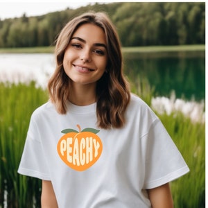 peachy aesthetic tee | womens t-shirt