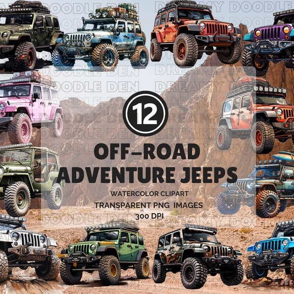 Jeep clipart, Clipart, Jeeps, Off-Road Jeeps clipart,  Jeep Clipart bundle, Jeep Adventure PNG, Jeep Graphics, Muddy Jeep clipart, Jeep PNG