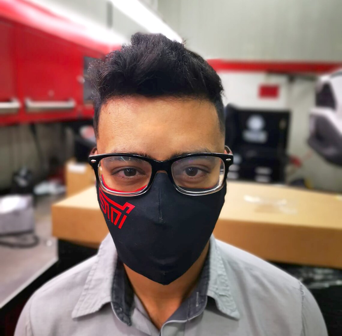 Beard Mask Mask for Men with Beards Mask for Glasses Black Etsy