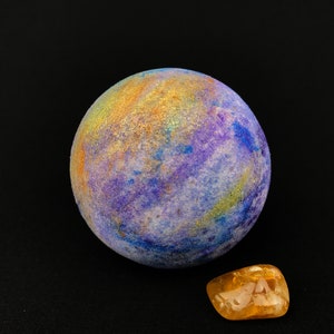 Gemini Citrine Mercury bath bomb (peppermint)