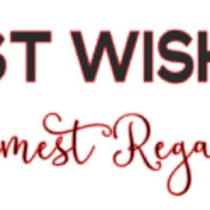 Schitt&#39;s Creek SVG - Best Wishes Warmest Regards