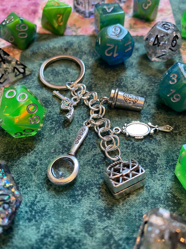 The Ball - A Handmade D20 Keychain - Etsy
