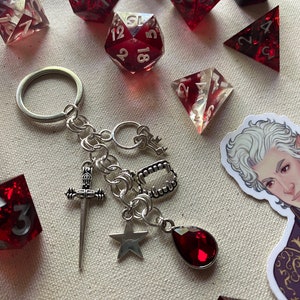 The Pale Elf - A Handmade BG3 Keychain