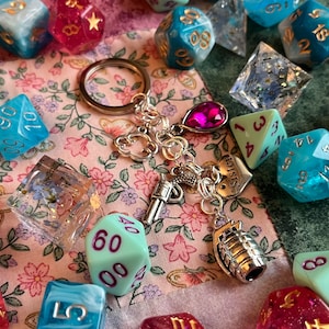 The Star Guardian - A Handmade Arcane Keychain