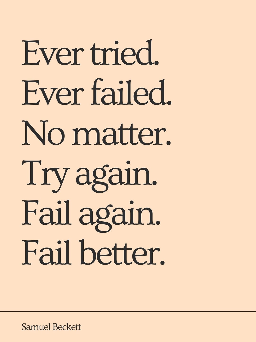 Samuel Beckett Print - Etsy