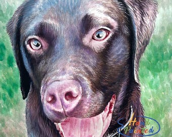 Aquarell Tierportrait, Haustier Zeichnung, Hunde Illustration, Katzen Zeichnung, Haustier Housewarming Geschenk für Mama, Geschenk für sie Original