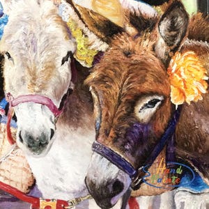 Peinture à l&#39;huile de portrait de cheval peinte à la main sur toile de cheval Oeuvre d&#39;art personnalisée de cheval Cadeau commémoratif Portrait d&#39;animal de compagnie personnalisé Peinture de cheval vintage
