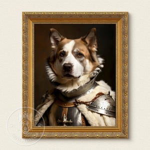 Renaissance Pet Portrait from Photo,Custom Funny Canvas, Royal Pet Portrait,Digital Art,Pet Portrait Art Design