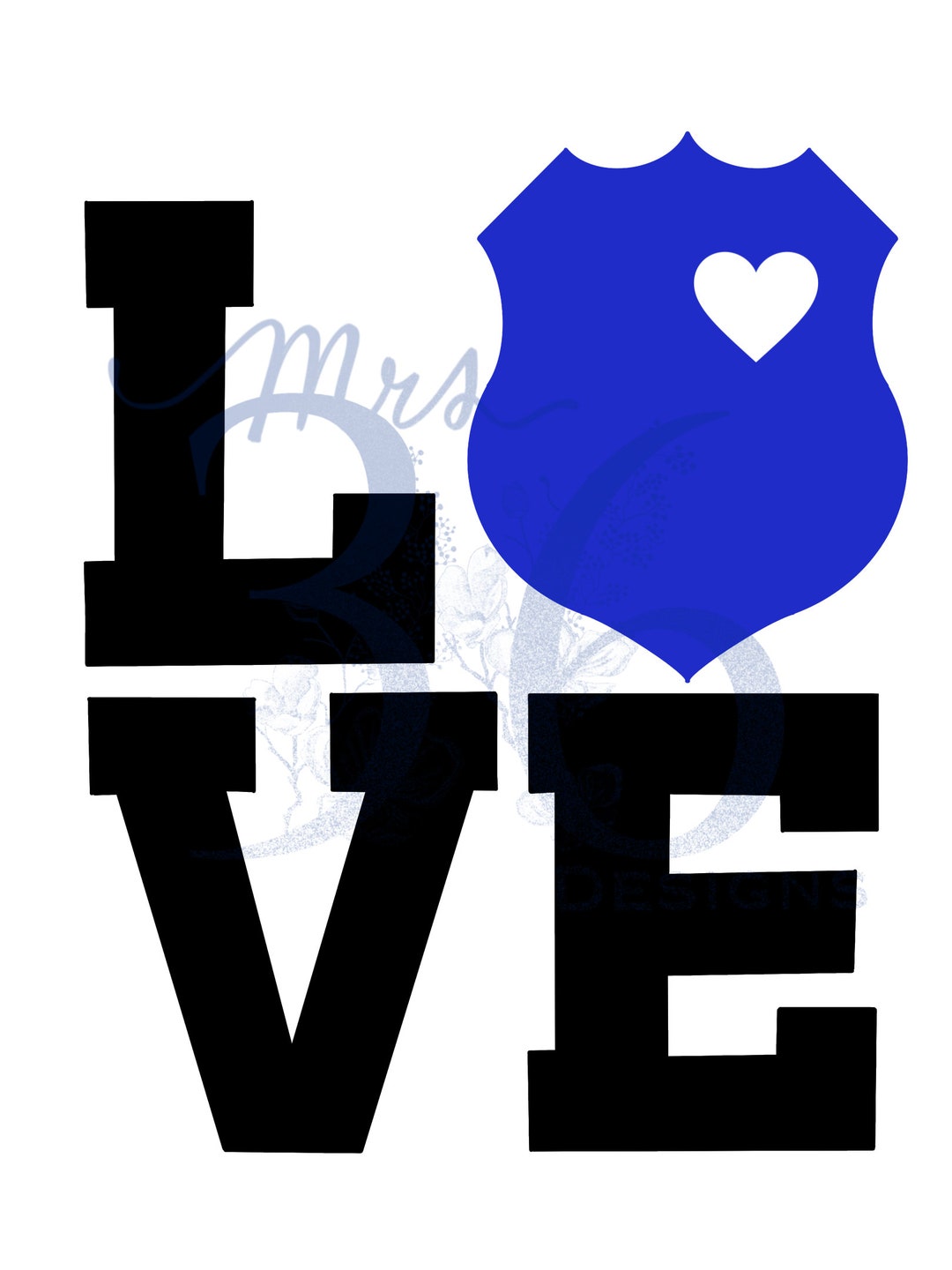 Love Police PNG Etsy
