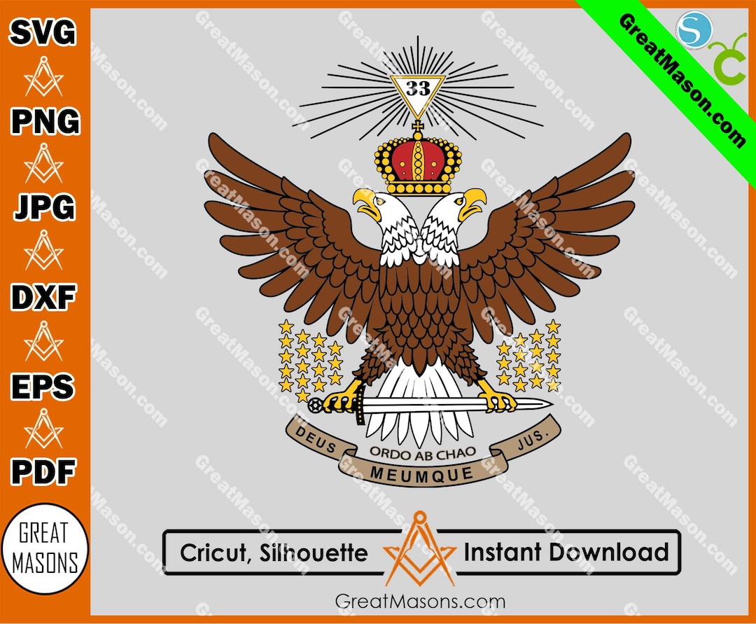 Sovereign Grand Inspector General Car Emblem Freemason 3" Cut-out Auto Emblem Ma - Foto 5