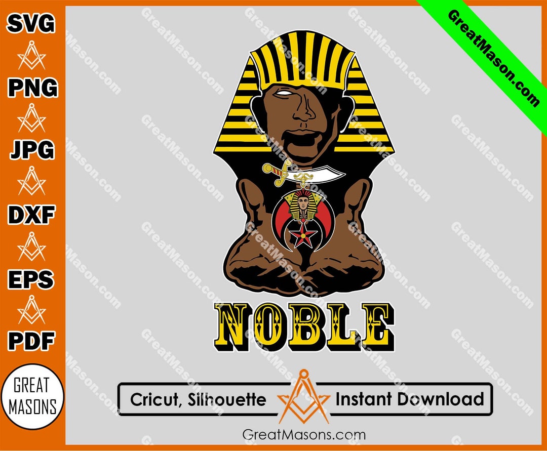 Noble Mystic Shrine Pharaoh Symbol in Hand Shriner AEAONMS Masonic
