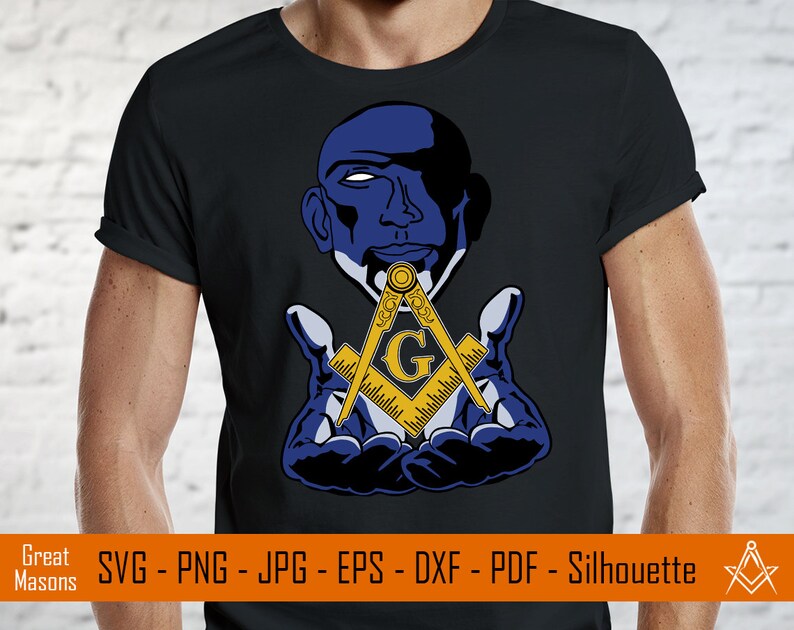 Mason Brother Into the Light Masonic Design Great Masons Etsy