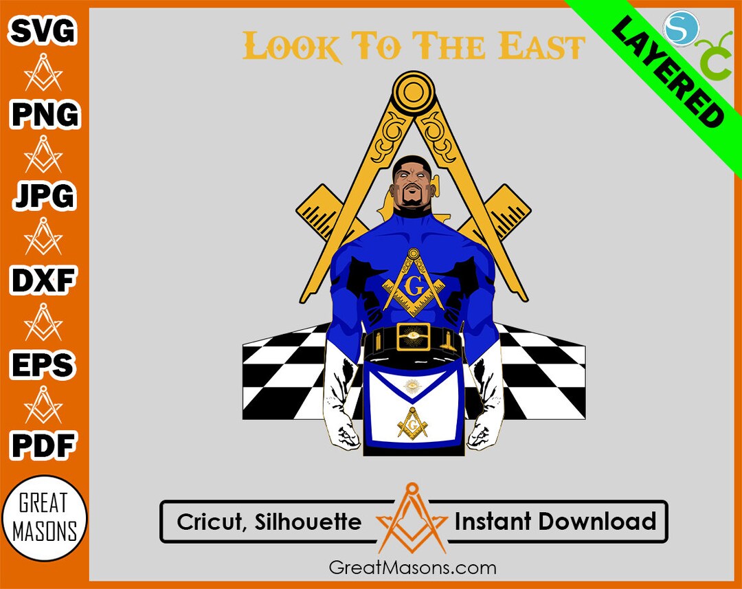 thumbnail image 2 of Mason Traveling Man Black Chrome Masonic Plastic Car Auto Emblem Decal Sticker ManBC 2 of 11