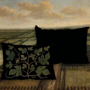 Snake in the Grass Lumbar Pillow Cover