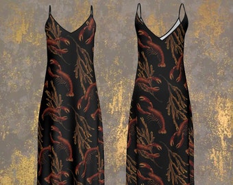 Antique Lobster Slip Dress