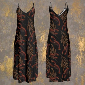 Antique Lobster Slip Dress