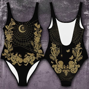 Victorian Garden One Piece Bathing Suit