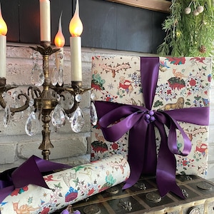Mittelalterliches Bösewicht Weihnachten Geschenkpapier