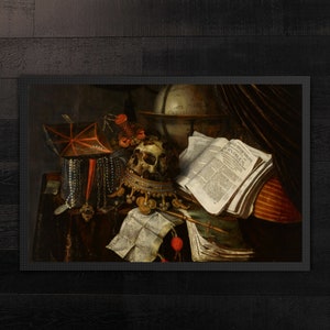 Macabre Vanitas Doormat