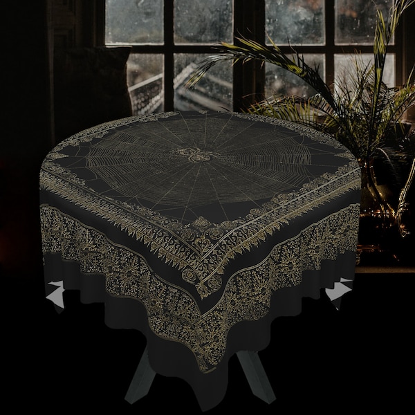 Victorian Tablecloth Etsy