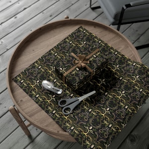 Antique Crocodile Wrapping Paper