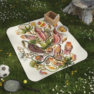 Pitcher Plant Picnic Blanket