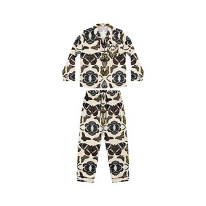 MISS PONYO Butterfly Satin Pajama Set