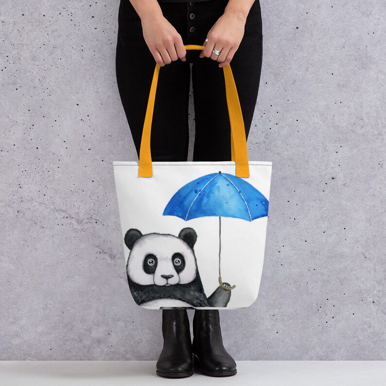 panda tote bag