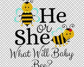What Will It Bee Svg Etsy