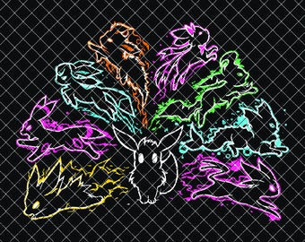 Free Free 71 Eevee Evolution Svg SVG PNG EPS DXF File