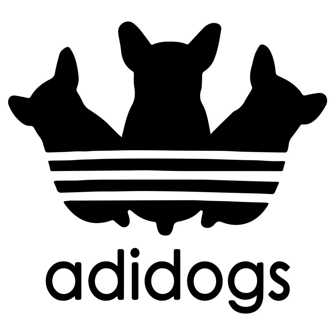 Download Adidog Pet Svg Adidogs Dog Svg Dog Animals Lover Svg Parody | Etsy