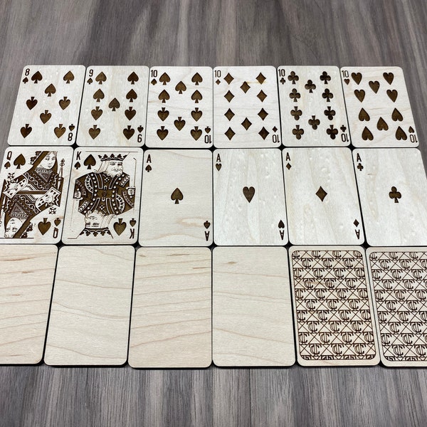 52 Full-size Playing Cards