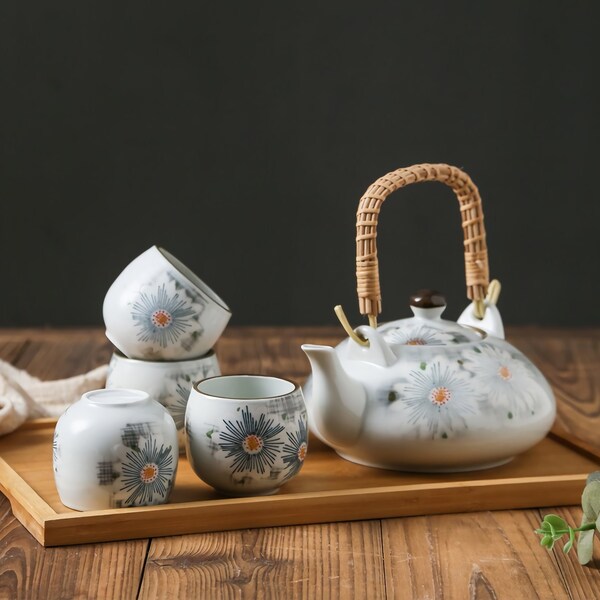 Oriental Tea Set Etsy