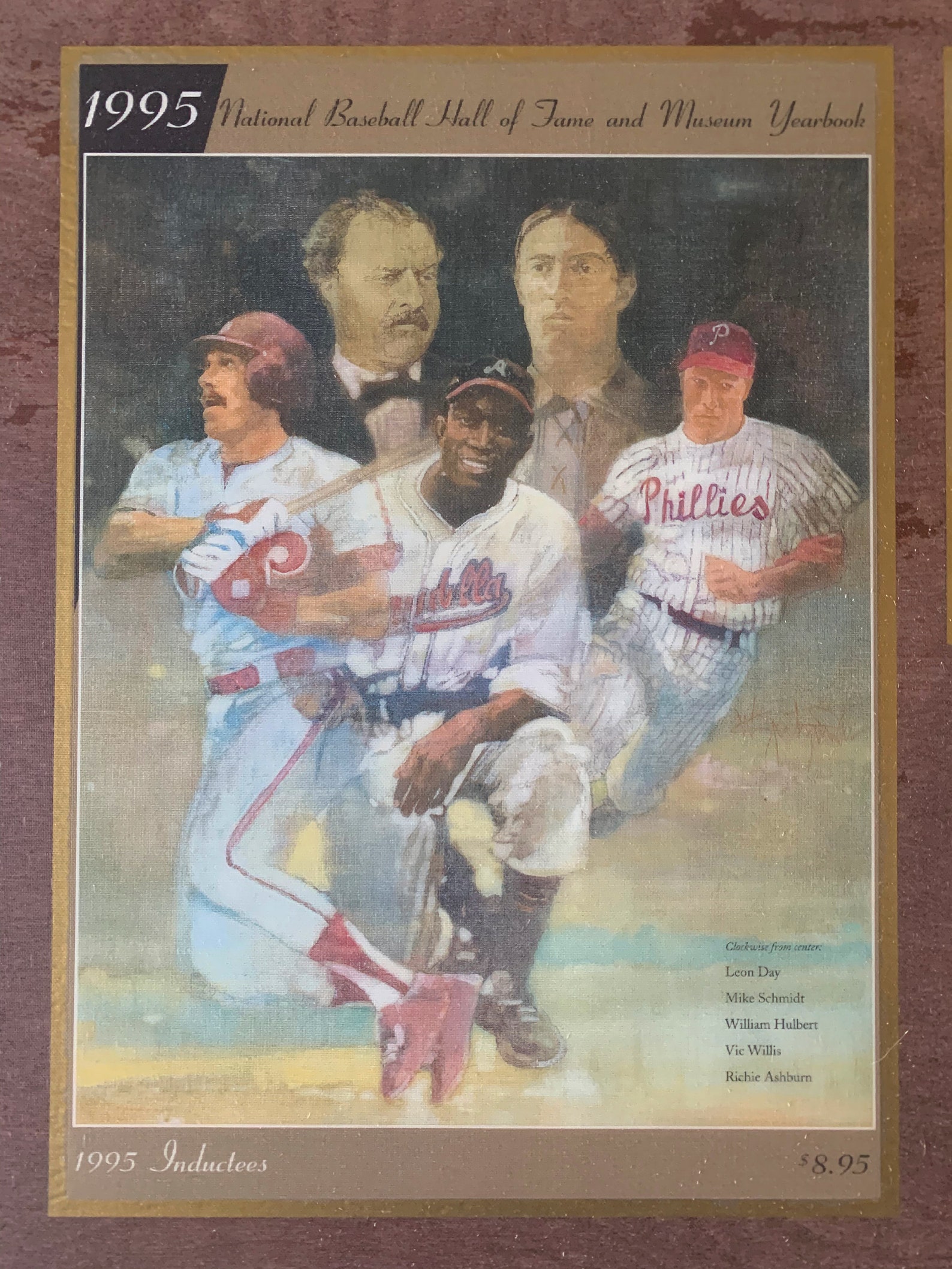 Philadelphia Phillies 1995 Baseball Hall of Fame Plaque Etsy