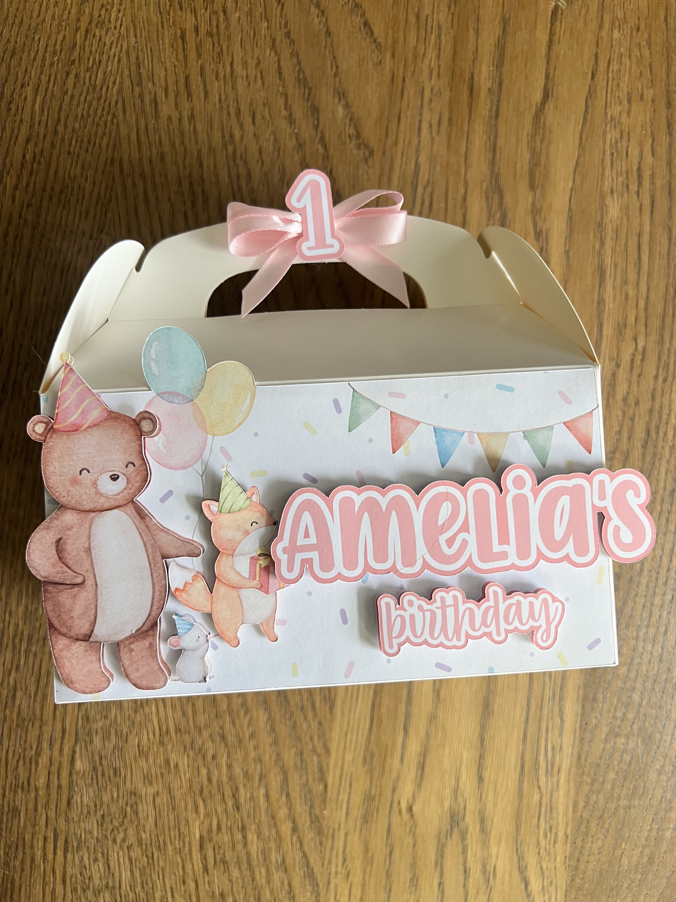 Custom Gable Boxes, Kids Favor Boxes, Birthday Favor Box ,gable Boxes ...