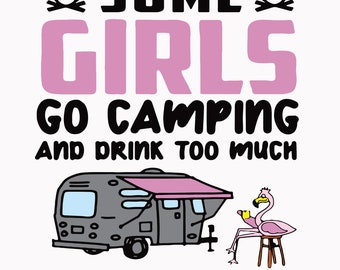 Download Girls Camping Svg Etsy