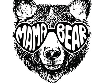 Download Bear With Sunglasses Etsy