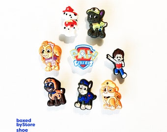 paw patrol croc charms