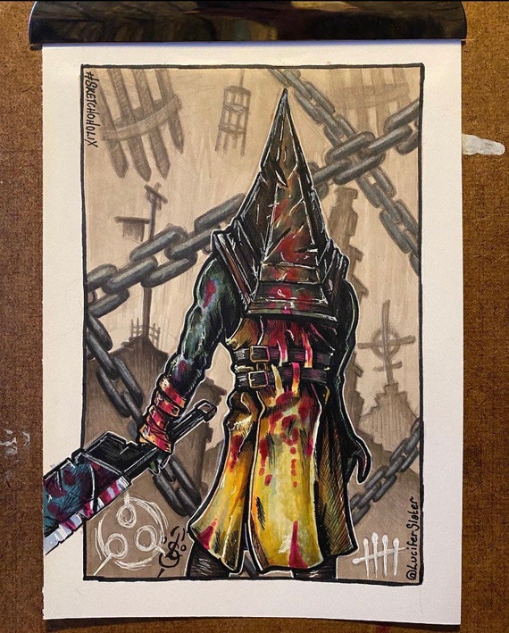 Pyramid Head A5 Print 