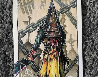 Pyramid head Artwork Prints