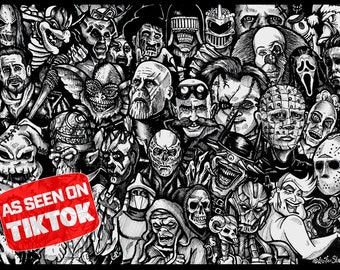 Villains Artwork Prints