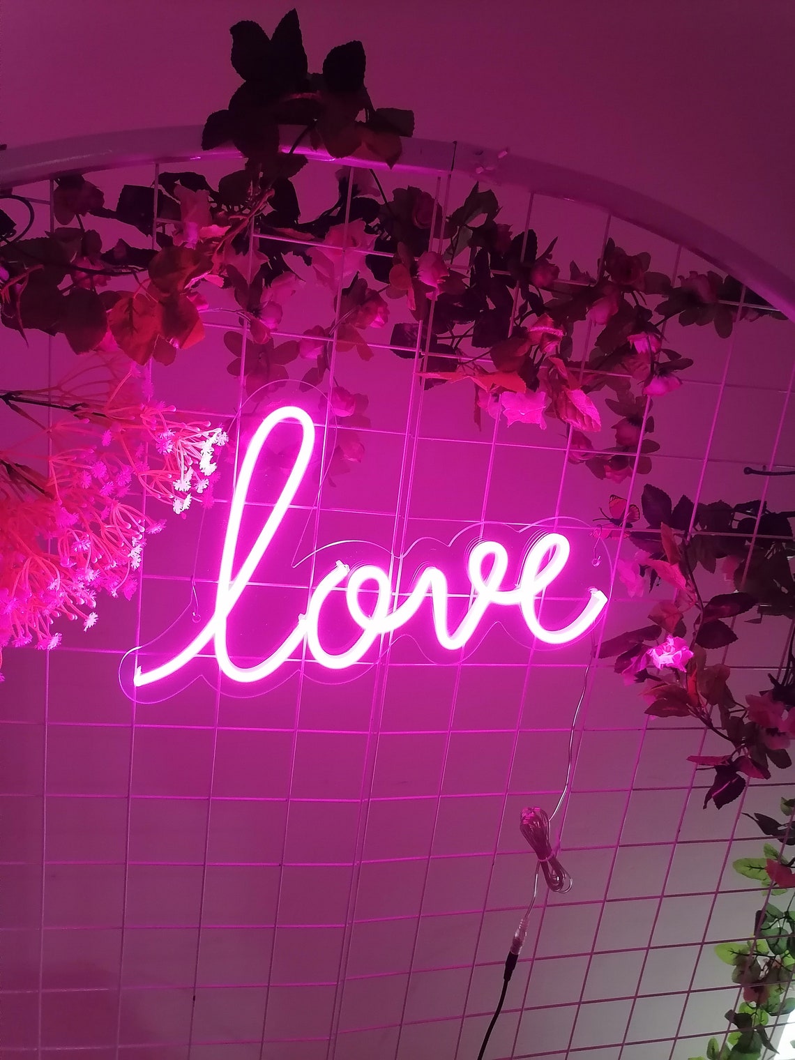 Neon signs lighting love bar wedding decoration room wall | Etsy