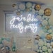 You're like really pretty neon signs lights girl room wall decor Girlfriend bedroom decoration Daughter's favorite gift 