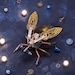Steampunk Metal Insect Fly Sculpture Insect Figurine Bug Insect Gift ...