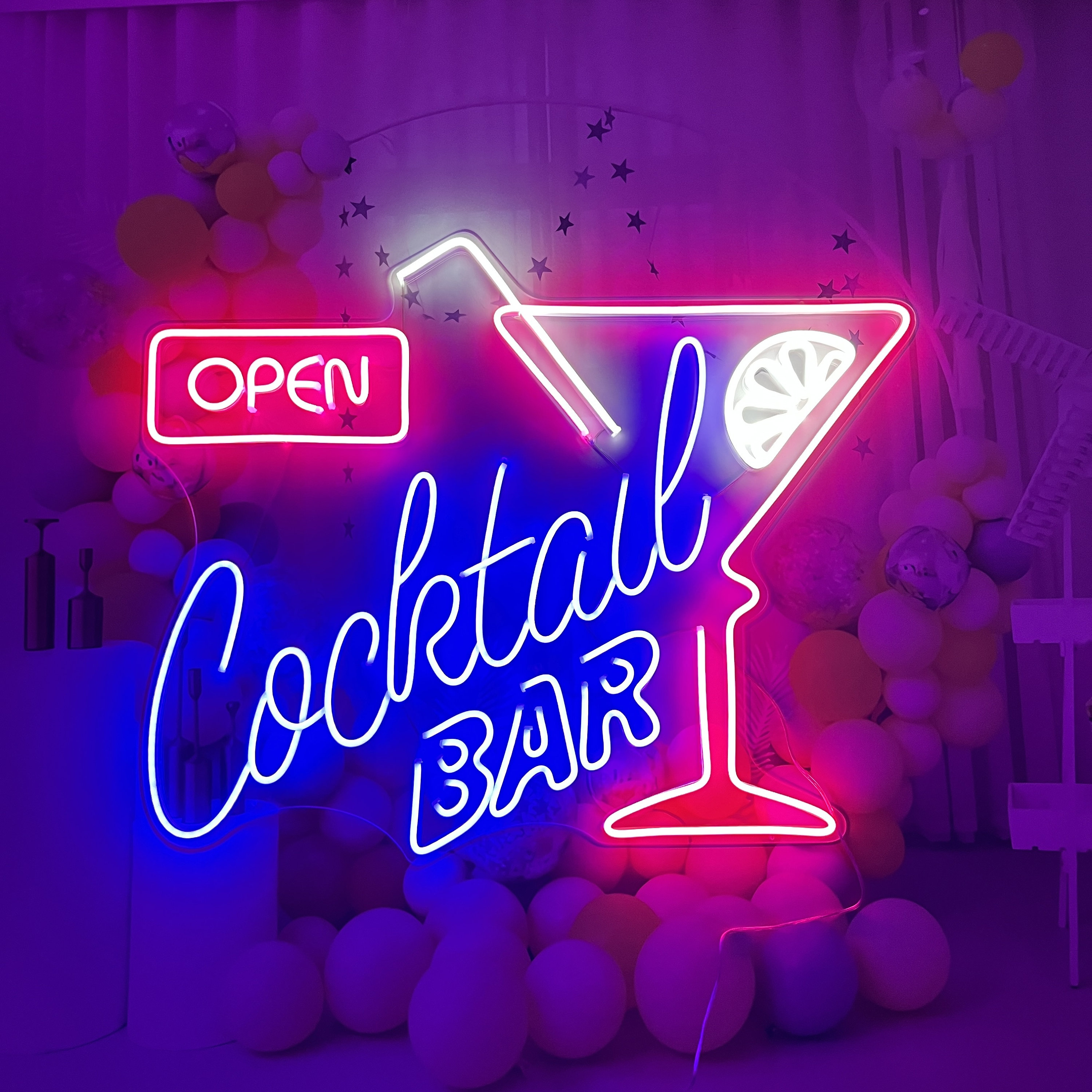 Custom Bar Neon Light | Neon Bar Sign | Led Light Cocktail | Hneon