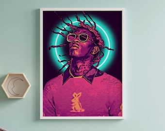 New Custom Personalized Young Thug Art Print Poster Wall Decor