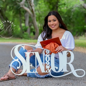 Senior 2026, Graduation Party Decorations, Senior Sign, Graduation props, Senior Backdrop Decor, Wooden Sign, Graduation Decorations 2026