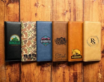 Tally Book | Leather Notebook | Oilfield | Hunting Journal | Spiral Notebook | Custom Journals | Personalized Gift | Travelers Notebook |
