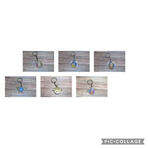 Unique handmade Upcycled Keychains (5 to choose from)