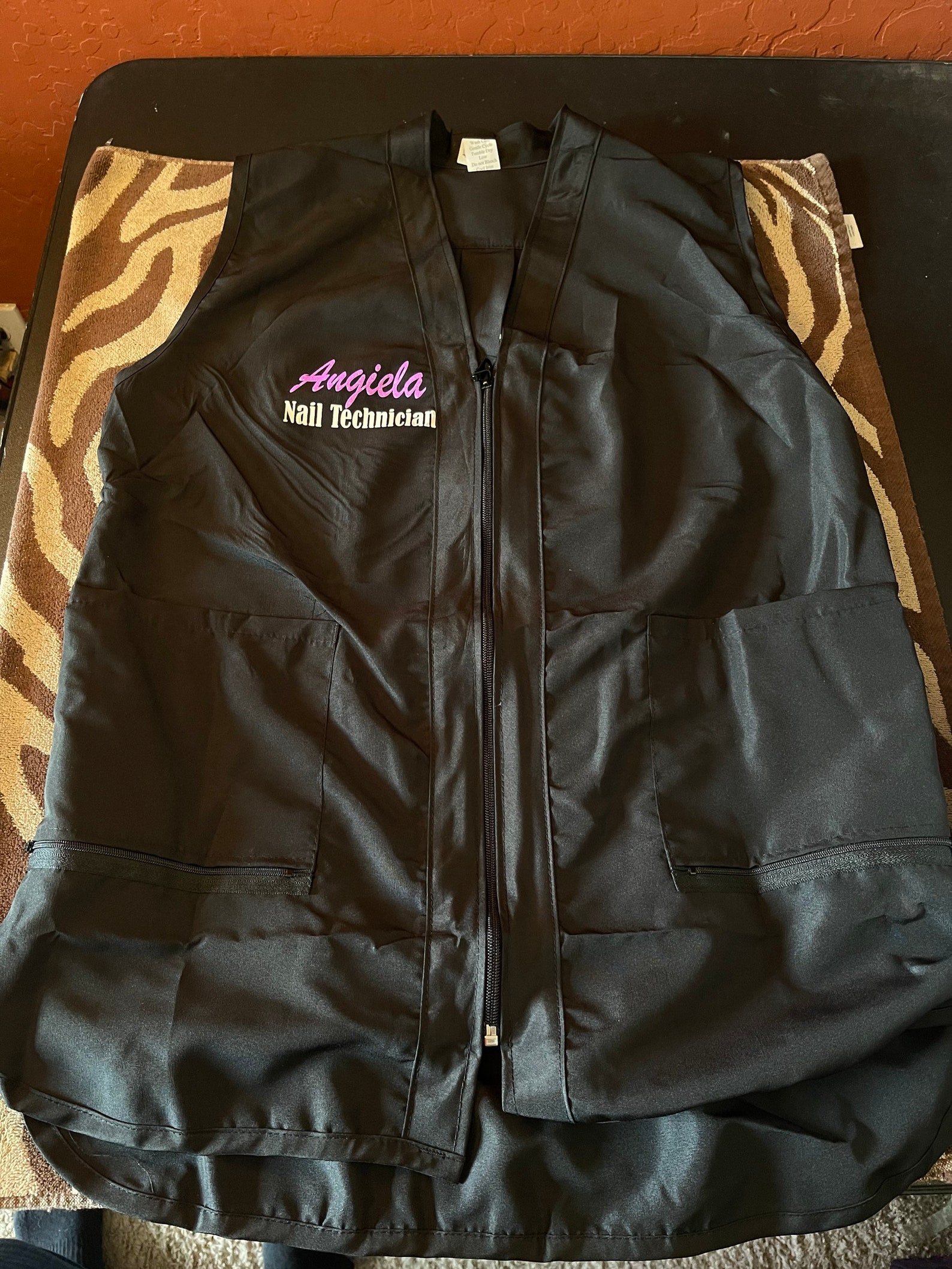 Smock vest for salon tech Etsy